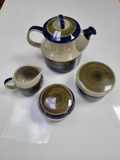 Rorstrand Elisabeth Frühstücksset - Teekanne, Marmeladendose, Zuckerdose und Milchkännchen