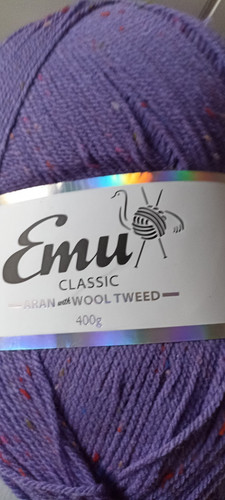 400g knäul wolle - 400g, tweed