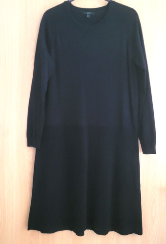 Cos strick kleid - strick, plissee