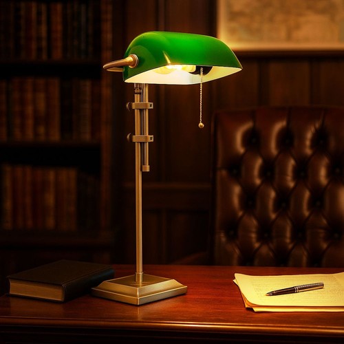 Bankerleuchte tischlampe - bankerleuchte,