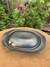 Tupperware 1,5 Liter Bräter UltraPro oval grau backen braten kochen im Backofen