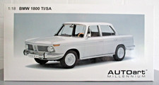 BMW 1800 TISA in OVP AUTOart Millennium 1:18 sehr guter Zustand Farbe Chamonix
