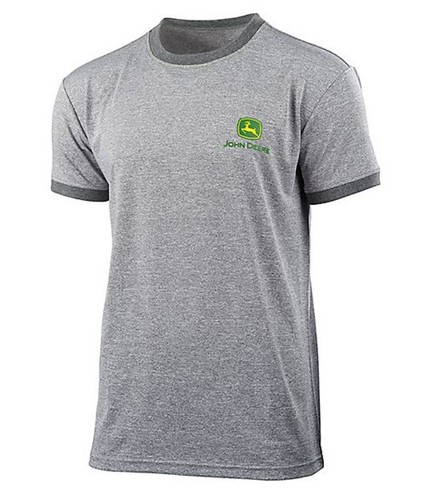 John deere active shirt grau - john,
