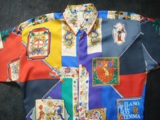 Versace seidenhemd silk - versace, seidenhemd+silk