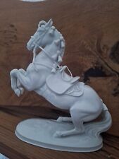 Porzellan Wien Pferde Skulptur