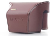 [Nahezu MINT+++] Minolta Leder Kamera Tasche Für CLE Aus JAPAN