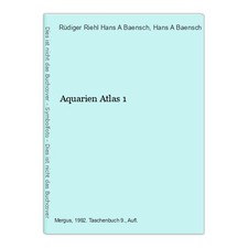Aquarien Atlas 1 Baensch, Hans