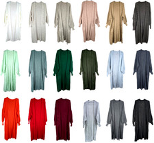 Maxi Strickjacke Damen