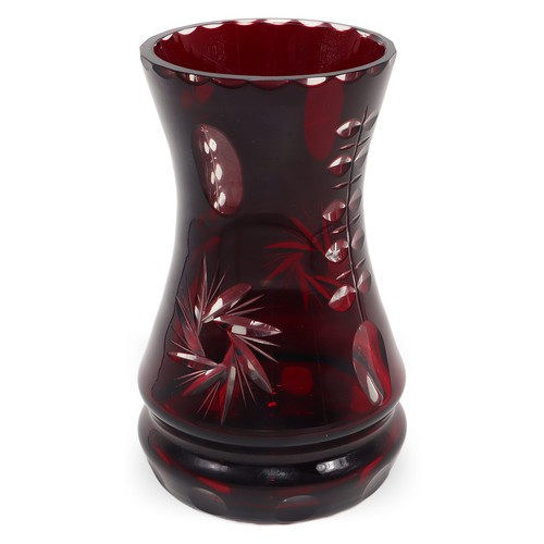 Kristallvase - , –