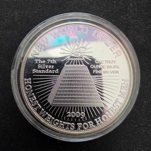 New world order 2009 silber - new,