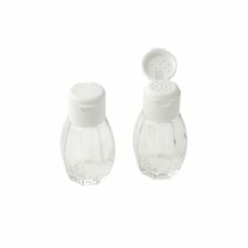 FACKELMANN 2er Set Salzstreuer und Pfefferstreuer Gewürzstreuer aus Glas