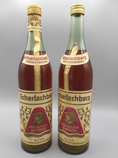 Scharlachberg Meisterbrand 38% Deutschland aus den 1970er Jahren 2 x 0,7 Liter