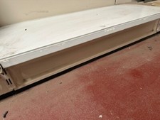 Sockelblende Fussblende Tegometall 5x L100cm H16cm Wandregal Staubschutz Regal