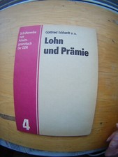 Schriftenreihe Arbeitsgesetzbuch 4-Lohn und Prämie-DDR Tribüne 1987-128S