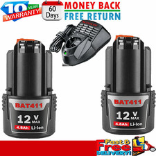 2X Für Bosch GBA 12V 4.8Ah