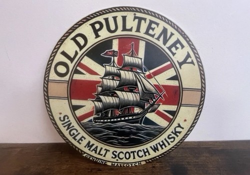 Blechschild old pulteney - old,