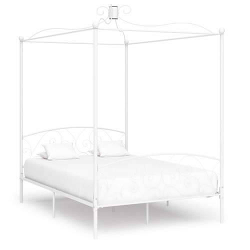 Himmelbett gestell weiß - himmelbett-gestell,