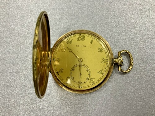 Zenith taschenuhr gold 585 - taschenuhr,,