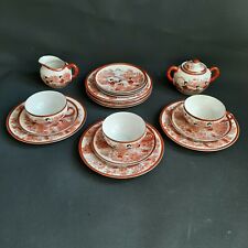 Altes Japanisches Teeservice Geisha, 17 Teile - IMARI