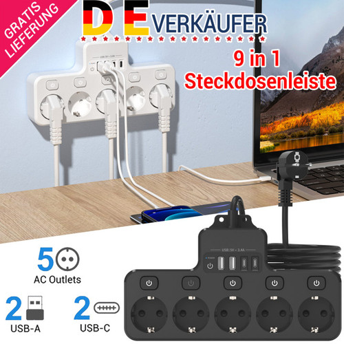 Fach steckdosenleiste - fach,