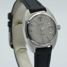 OMEGA GENEVE MEGAQUARTZ DAMEN VINTAGE RAR 24MM STAHL VINTGE SEHR SCHÖN