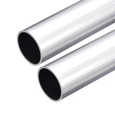 2pcs 6063 Aluminum Round Tube