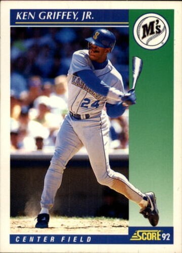 B2272 1992 score baseball - 1992,