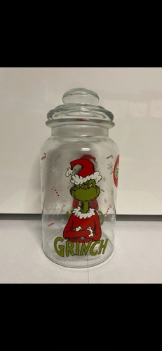 Grinch keks glas dose - grinch,