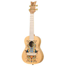 ORTEGA RUAR-EY Art Serie Konzert Ukulele 4 String - Spruce Catalpa Egypt