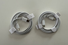 2x Apple Ladekabel USB-C auf USB-C Original Entnommen 1 M Kabel iPhone 15 16 Pro