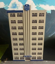 Großes Hochhaus H0, Wolkenkratzer, Polizeistation, 9 Stockwerke Gebäude H0