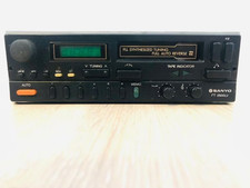 Oldtimer Sanyo FT 2500 LV Autoradio-Kassettenplayer 80 er !