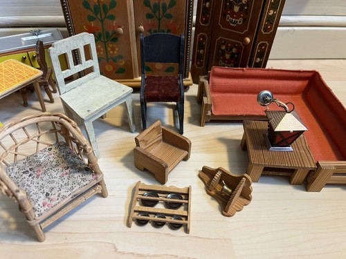 Vintage konvolut puppenhaus - vintage,