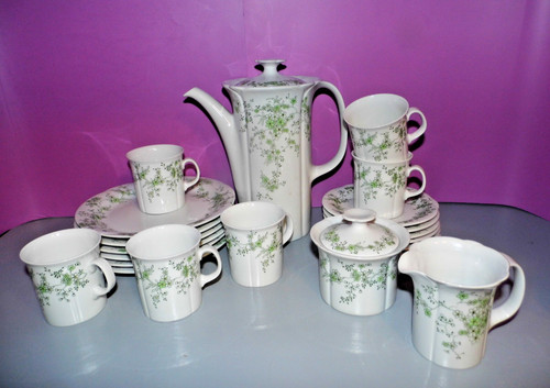 Porzellan kaffee service - kaffee-service, 6