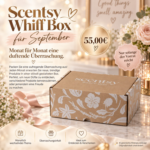 Scentsy whiff box september - whiff,