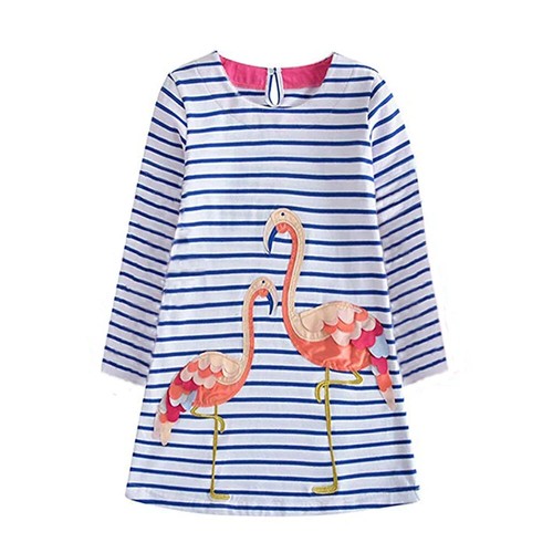 Mädchen kleid langarm - mädchen,