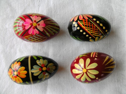 Ostern bemalte ostereier aus - ostern,