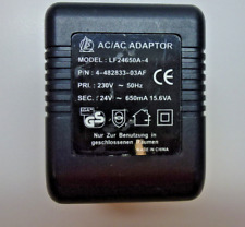 AC /AC Adapter LF24650A-4 AC 24V~ 650mA z.B. Weihnachtsbeleuchtung 5,5mm Buchse