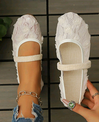 Flache brautschuhe mary jane - mary,