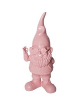 Zwerg Poly  rosa Höhe: 27 cm