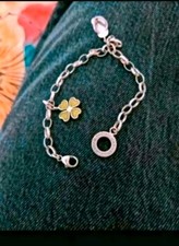 Thomas Sabo Charm Club Silbernes Armband 18 Cm +2 Anhänger 925 Silber