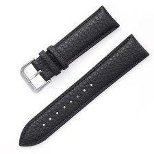 Uhrenarmband Leder Armband 10 12 14 16 18 20 22 mm mit feiner Prägung Uhr Watch