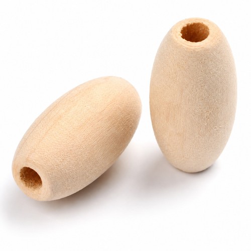 Holzperlen mm oval - holzperlen,