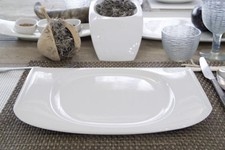 Villeroy & Boch Urban Nature Speiseteller groß – 32 x 21,5 cm – Weiß - Porzellan