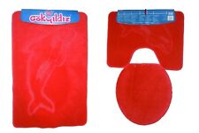 Badgarnitur 3-Teilig Badematte