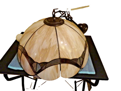 Lampe tiffany stil - lampe,