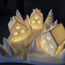 Weihnachtsdeko Winterdorf