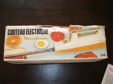 elektrisches Messer Moulinex  246 Vintage funktioniert 60er Jahre