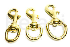 Karabinerhaken Messing