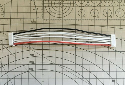 Balancer kabel xh 22awg - 6s, 7-7
